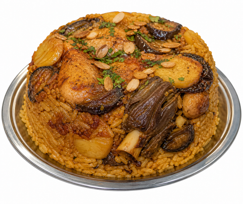 2 Pax Platter - Lambshank & Chicken Maqlubah (2 Pax)