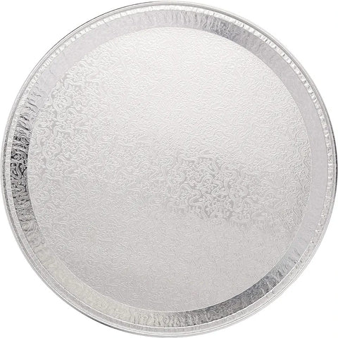 Disposable round aluminum tray (dulang)